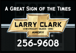 Larry Clark Chevrolet Billboard