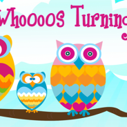 Jac’s 1st Birthday Party Invitation – Hoot Owl Theme